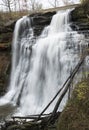 Brandywine Falls in Cuyahoga Valley National Park in northern Ohio Royalty Free Stock Photo
