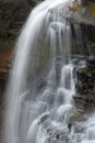 Brandywine Falls in Cuyahoga Valley National Park in northern Ohio Royalty Free Stock Photo