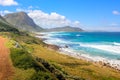 Misty Cliffs in South Africa Royalty Free Stock Photo