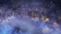 Misty clusters in saved. The galaxy in space