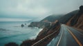 Coastal Highway Journey Royalty Free Stock Photo