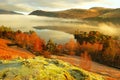 Misty Derwent water