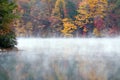 Misty Fall Morning larger lake