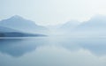 Misty Lake A 8-07 Royalty Free Stock Photo