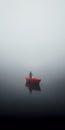 Misty Lake: A Minimalist Exploration Of Identity