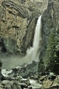 Misty Lower Yosemite Falls