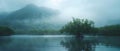 Misty Mangroves of Vieux Bourg - Serenity Unveiled. Concept Nature Photography, Magical Landscapes,