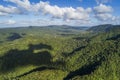 Misty Mayan Mountains in Central America Royalty Free Stock Photo