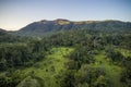 Misty Mayan Mountains in Central America Royalty Free Stock Photo