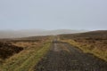 Misty Moorland Landscape of West Central Scotland