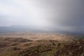 Misty moorland in North England Lake District, Cumbria