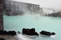 Misty Morning at The Blue Lagoon in Iceland