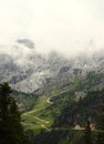 Misty Mountains Royalty Free Stock Photo