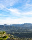 Misty mountains, mountains covered with fogg ,wild nature photography