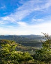 Misty mountains, mountains covered with fogg ,wild nature photography