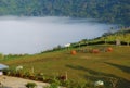 Misty Mountains in Thailand country