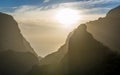 Misty rocks of Masca