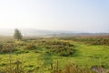 A misty start to the first day of autumn in the Derbyshire Peak District