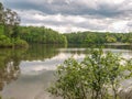 Misty Water over Smith River Royalty Free Stock Photo