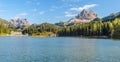 Misurina Lake, Dolomites, Italy. Royalty Free Stock Photo