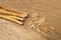 Miswak also known as Miswaak, Siwak, Sewak. Natural Wooden Toothbrush made of Salvadora Persica Tree