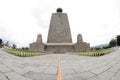 Mitad del mundo equator ecuador Royalty Free Stock Photo