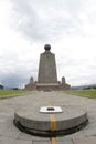 Mitad del mundo equator ecuador Royalty Free Stock Photo