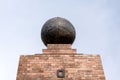 Mitad Del Mundo Monument Royalty Free Stock Photo