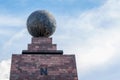 Mitad Del Mundo Monument, Ecuador Royalty Free Stock Photo