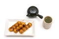 Mitarashi-dango Royalty Free Stock Photo