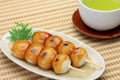 Mitarashi-dango Royalty Free Stock Photo