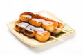Mitarashi-dango Royalty Free Stock Photo