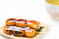 Mitarashi-dango Royalty Free Stock Photo