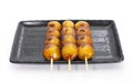 Mitarashi Dango lapanese dumpling Royalty Free Stock Photo