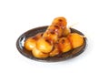 Mitarashi Dango lapanese dumpling Royalty Free Stock Photo