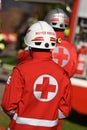 Employees of the Red Cross Upper Austria Royalty Free Stock Photo