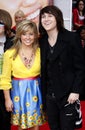 Mitchel Musso and Shawn Johnson Royalty Free Stock Photo