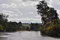 Mitchell river in flood