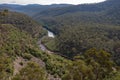 Mitchell River in Victoria, Australia on an overcast day. Royalty Free Stock Photo