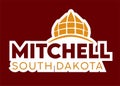 Mitchell Sourh dakota with red background