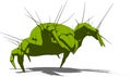 Mite - close up Royalty Free Stock Photo