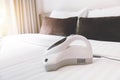 Mite vacuum cleaner technology handheld cleaning bed mattress dust eliminator Royalty Free Stock Photo