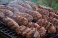 Mititei or mici, typical romanian food Royalty Free Stock Photo