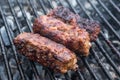 Mititei, romanian grilled meat rolls Royalty Free Stock Photo