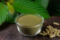 Mitragyna Speciosa Korth or kratom for healthy.