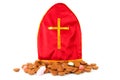 Mitre als know as mijter of Sinterklaas Royalty Free Stock Photo