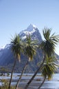 Mitre peak 3 (NZ) Royalty Free Stock Photo