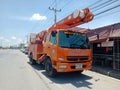 MITSUBISHI FUSO CREW CAB WITH AERIAL DEVICES