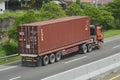 Mitsubishi Fuso The Great Semi Truck Container 40ft