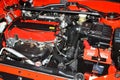 Mitsubishi lancer evolution 6 engine at Trans Sport Show on May 21, 2023 in Pasay, Philippines